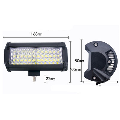 Faro LED de Trabajo 144W para Vehículos 4x4 - Barra de Luces Offroad de 4 Filas - Image 5
