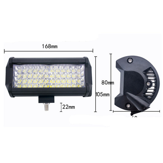 Faro LED de Trabajo 144W para Vehículos 4x4 - Barra de Luces Offroad de 4 Filas - Image 5