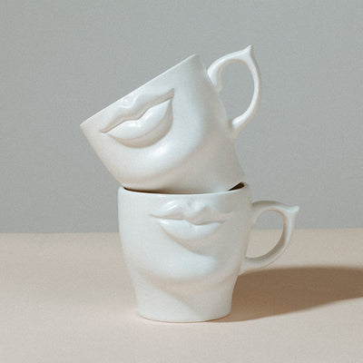 Taza de Cerámica Estéreo Labios para Parejas - Diseño Bobo Creative - Image 10