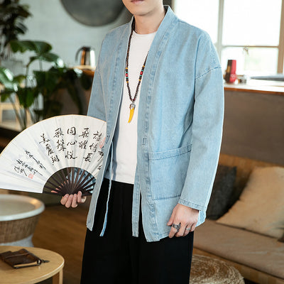 Cardigan Hanfu Tang Dynasty Talla Grande para Jóvenes - Image 3