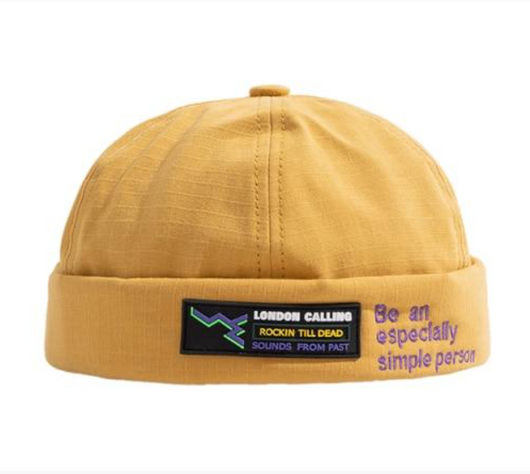 Gorra Retro Estilo Landlord - Diseño Sin Visera para Personalidad Urbana - Image 7