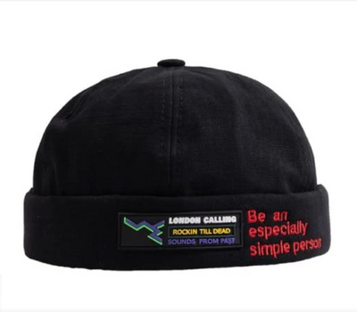 Gorra Retro Estilo Landlord - Diseño Sin Visera para Personalidad Urbana - Image 3