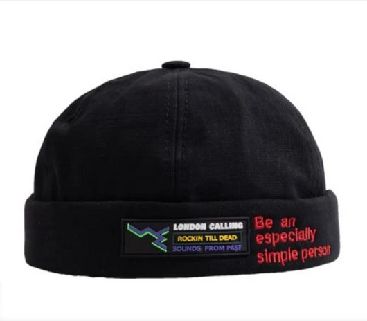 Gorra Retro Estilo Landlord - Diseño Sin Visera para Personalidad Urbana - Image 3