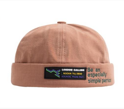 Gorra Retro Estilo Landlord - Diseño Sin Visera para Personalidad Urbana - Image 5
