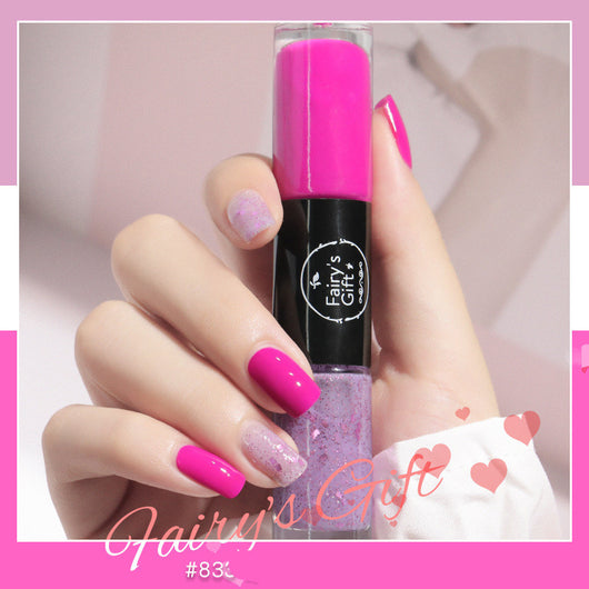 Set de Esmaltes Bicolor de Secado Rápido con Brillo y Acabado Transparente - Image 33