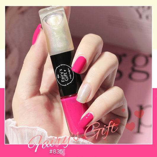 Set de Esmaltes Bicolor de Secado Rápido con Brillo y Acabado Transparente - Image 35