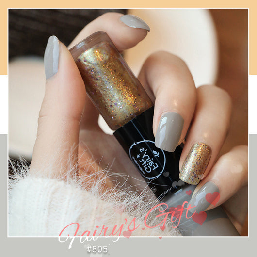 Set de Esmaltes Bicolor de Secado Rápido con Brillo y Acabado Transparente - Image 5