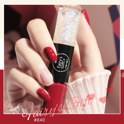 Set de Esmaltes Bicolor de Secado Rápido con Brillo y Acabado Transparente - Image 40