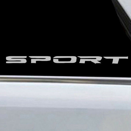 Set de 4 Calcomanías Deportivas para Auto - Letras de Estilo Deportivo - Image 3