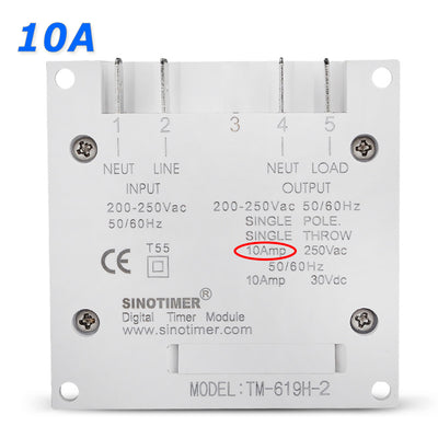 Temporizador Programable 30A 230V - Control Automático Semanal - Image 4
