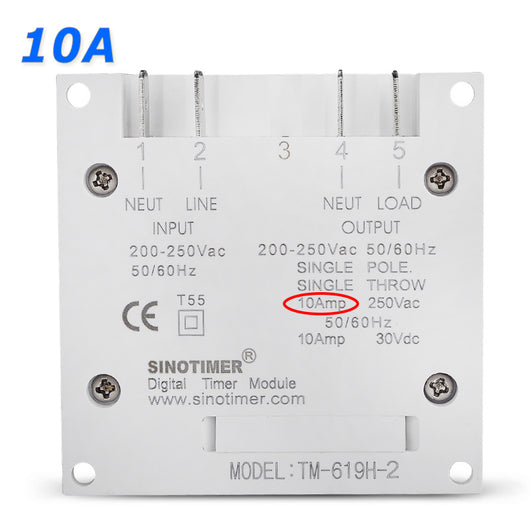 Temporizador Programable 30A 230V - Control Automático Semanal - Image 4