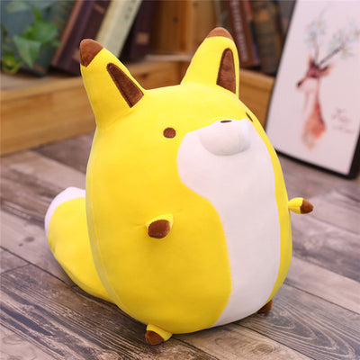 Peluches Adorables de Mapache y Zorro - Almohadas Suaves para Bebés y Decoración - Image 9