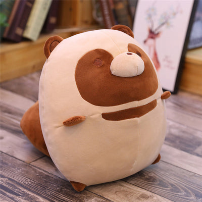 Peluches Adorables de Mapache y Zorro - Almohadas Suaves para Bebés y Decoración - Image 7