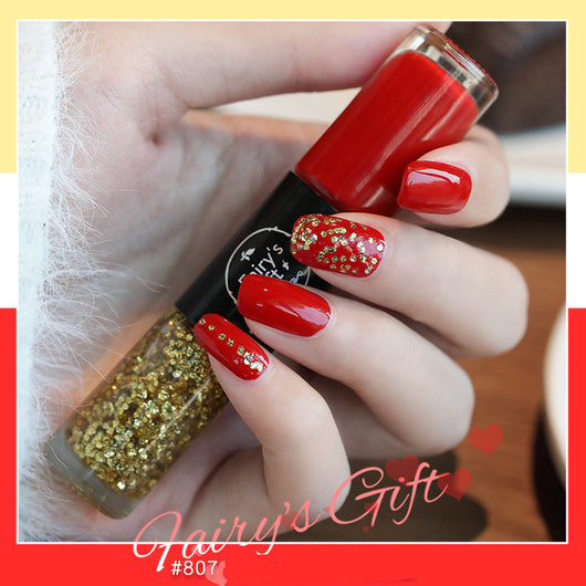 Set de Esmaltes Bicolor de Secado Rápido con Brillo y Acabado Transparente - Image 7