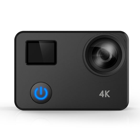 Cámara Deportiva 4K50 con Pantalla Táctil Dual y Estabilización Giroscópica