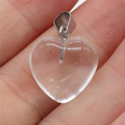 Dije Corazón en Piedra Natural Semipreciosa - Image 15