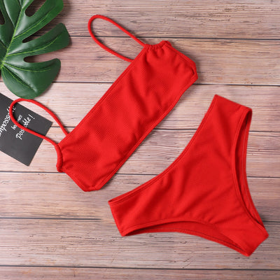Bikini Femenino con Encaje y Abertura Lateral - Image 8