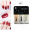Set de Esmaltes de Uñas Tricolor con Lentejuelas