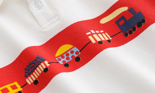 Polo Infantil con Diseño de Autos Divertidos - Image 11