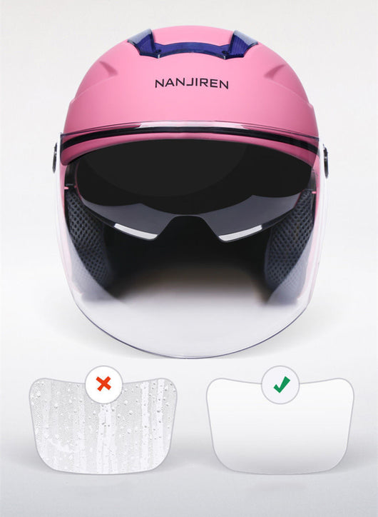 Casco Eléctrico Inteligente con Doble Espejo para Bicicleta - Hombre y Mujer, Todo Clima - Image 8
