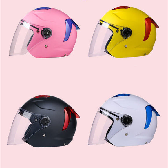 Casco Eléctrico Inteligente con Doble Espejo para Bicicleta - Hombre y Mujer, Todo Clima