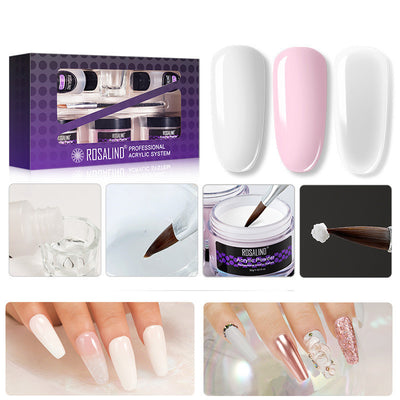 Kit Profesional de Acrílico para Extensión de Uñas - Polvo Crystal Premium OEM - Image 9