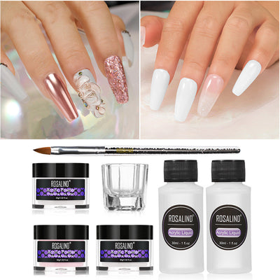 Kit Profesional de Acrílico para Extensión de Uñas - Polvo Crystal Premium OEM - Image 8