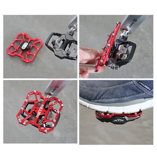 Adaptador Universal de Pedales Clipless a Plataforma para Bicicleta de Ruta - Image 16