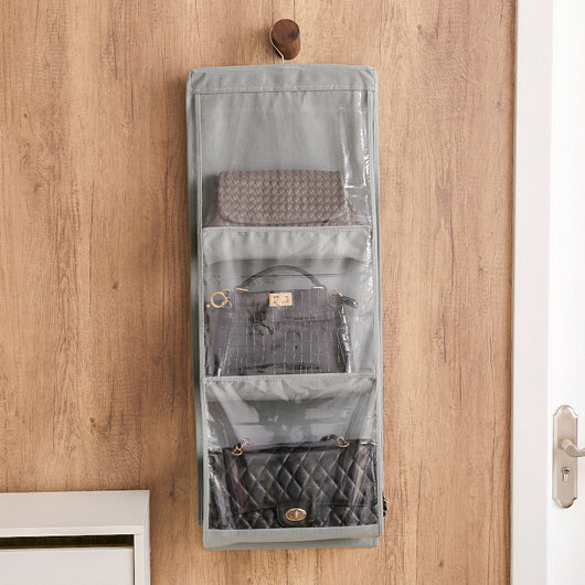 Bolsa Organizadora de Tela Reforzada para Pared - Almacenamiento Doble - Image 5