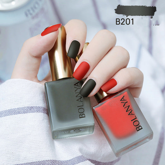 Esmalte de Uñas Mate Acuoso, Secado Rápido sin Horno y Efecto Blanqueador - Image 10