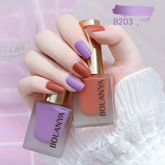 Esmalte de Uñas Mate Acuoso, Secado Rápido sin Horno y Efecto Blanqueador - Image 2