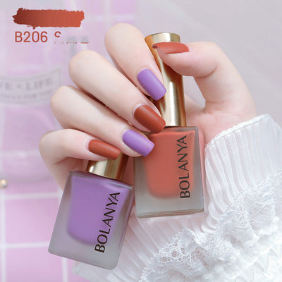Esmalte de Uñas Mate Acuoso, Secado Rápido sin Horno y Efecto Blanqueador - Image 5