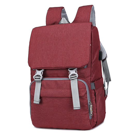 Mochila Impermeable Madre e Hijo con Compartimento Seco-Húmedo, Antirrobo y Gran Capacidad