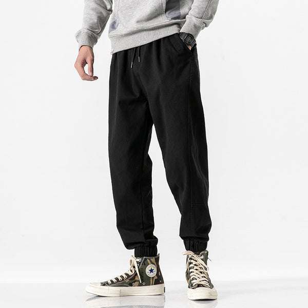 Pantalones de Buzo Holgados de Colores Sólidos - Marca Trendy