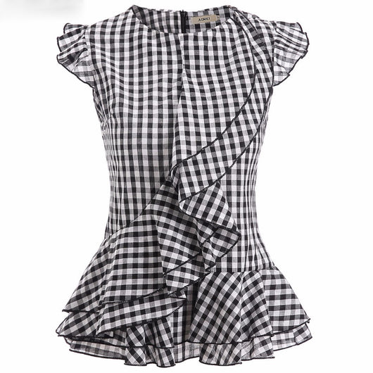 Blusa Casual Ajustada de Cintura Alta Multiuso para Mujer - Image 11