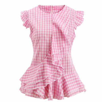 Blusa Casual Ajustada de Cintura Alta Multiuso para Mujer - Image 4