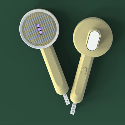 Peine Desinfectante 2 en 1 con Luz UVC para Mascotas - Removedor de Pelo y Detector de Ácaros - Image 8