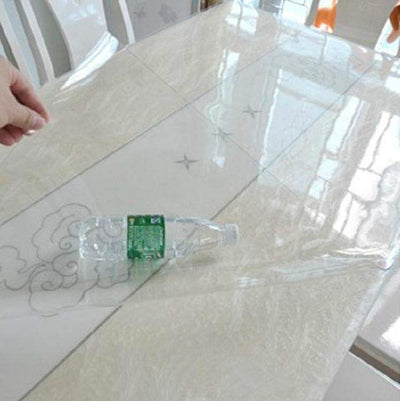 Mantel Plástico Transparente Grueso Rollo Completo - Protección Impermeable Antiescaldante - Image 11
