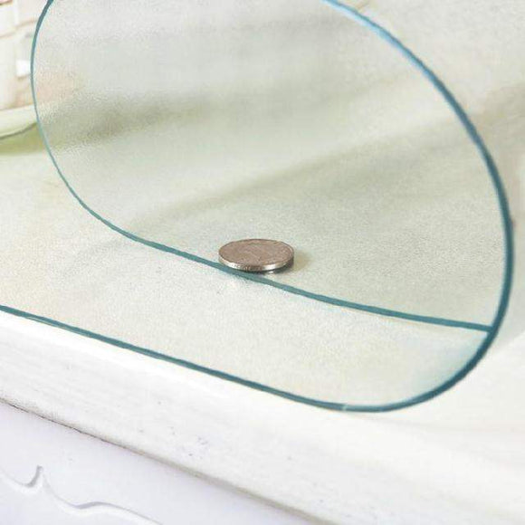 Mantel Plástico Transparente Grueso Rollo Completo - Protección Impermeable Antiescaldante