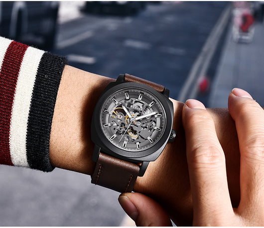 Reloj Automático Mecánico Hueco para Hombre - Resistente al Agua - Image 18