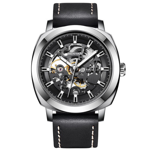 Reloj Automático Mecánico Hueco para Hombre - Resistente al Agua - Image 2
