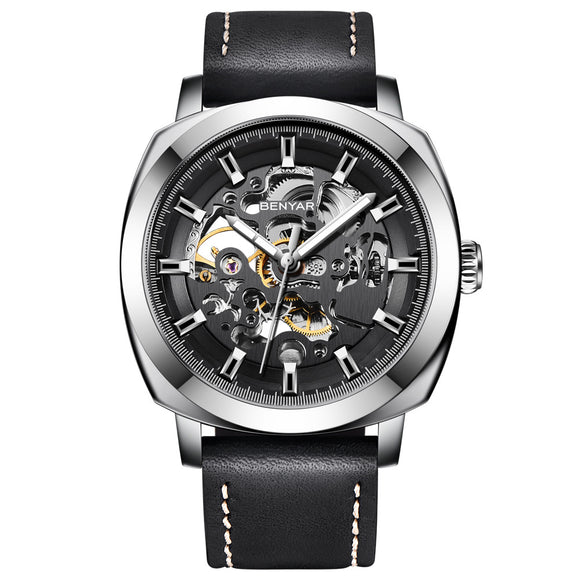 Reloj Automático Mecánico Hueco para Hombre - Resistente al Agua