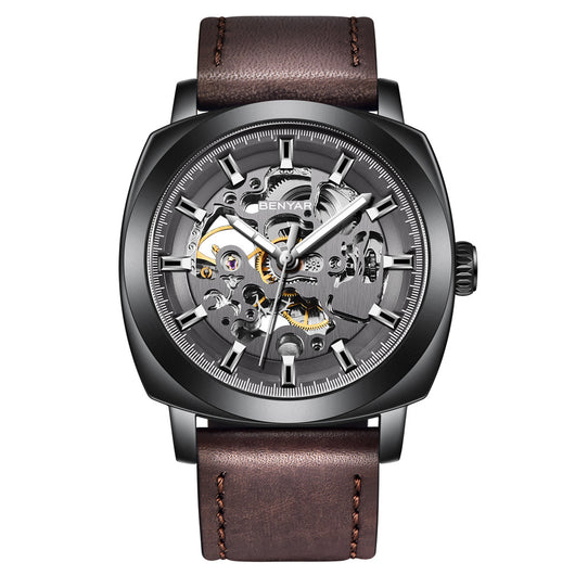 Reloj Automático Mecánico Hueco para Hombre - Resistente al Agua - Image 6
