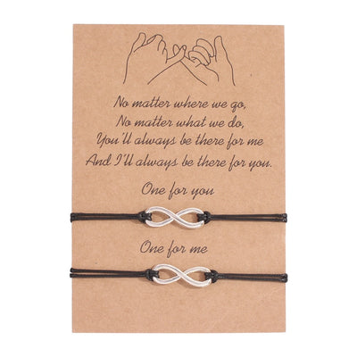 Pulseras de Amistad para Parejas - Ajustables con Cuerda de Algodón para Él y Ella - Image 10