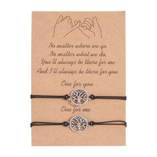 Pulseras de Amistad para Parejas - Ajustables con Cuerda de Algodón para Él y Ella - Image 14