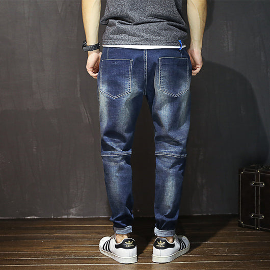 Jeans Elásticos para Hombre con Ajuste en Tobillo - Image 8