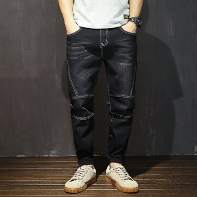 Jeans Elásticos para Hombre con Ajuste en Tobillo - Image 4