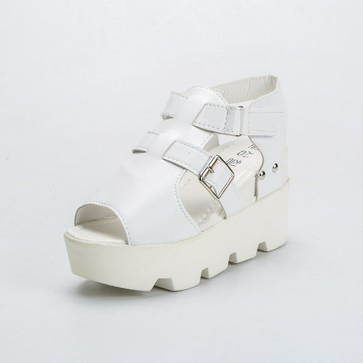 Sandalias de Verano con Cierre Velcro y Diseño Tipo Pez - Image 7