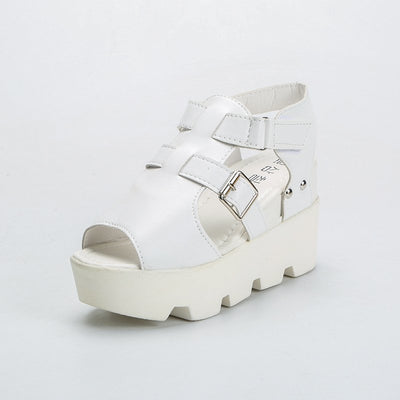Sandalias de Verano con Cierre Velcro y Diseño Tipo Pez - Image 3