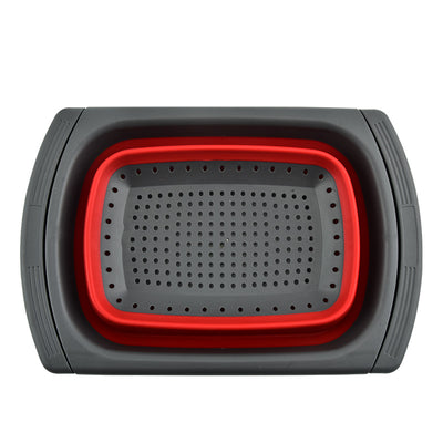 Colador Plegable de Silicona con Asas para Cocina - Filtro Retráctil Multifunción - Image 2